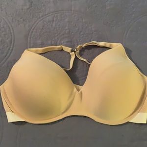 Lively 38DD X-back No-wire Lined Beige Bra
